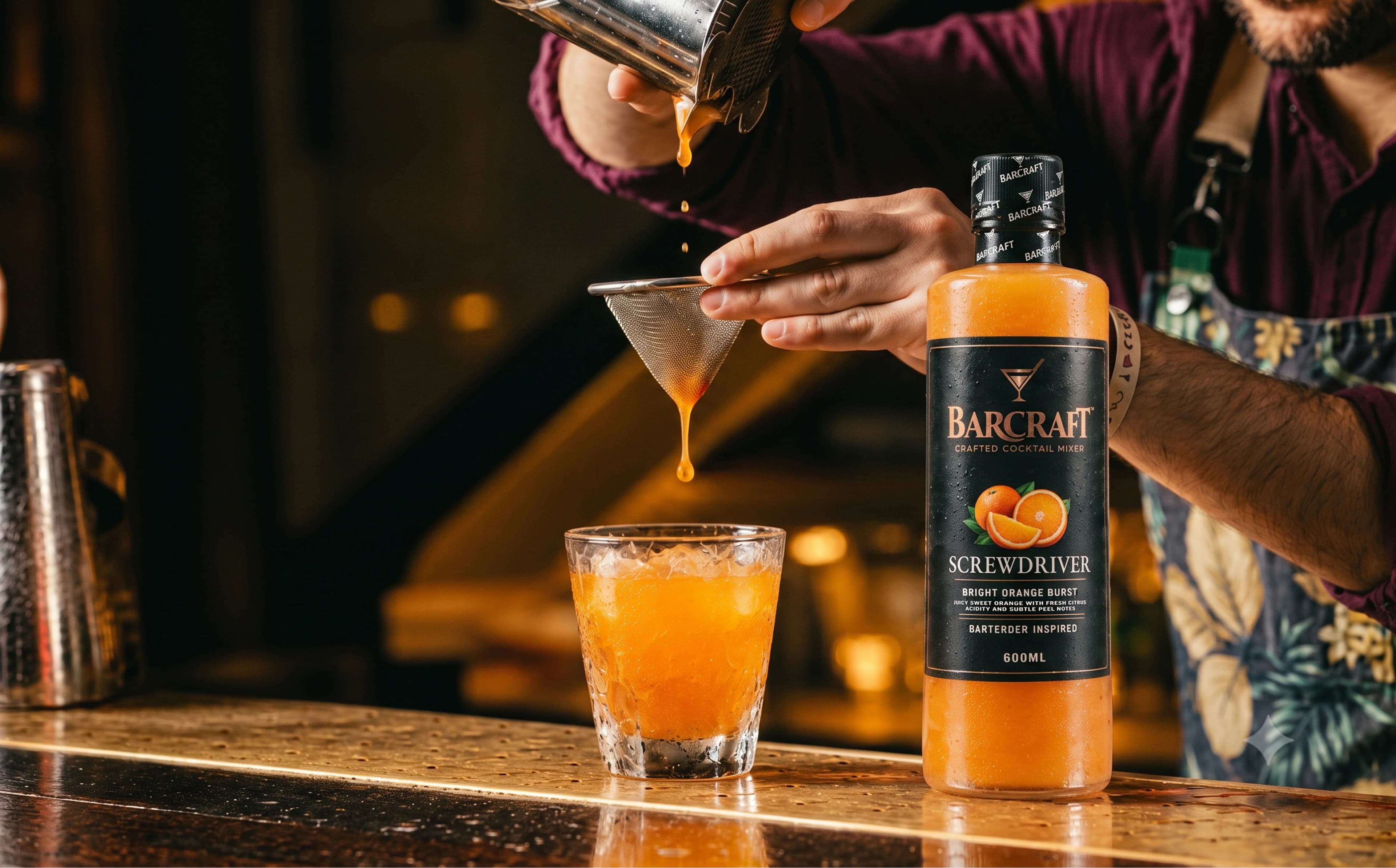 How to mix a BarCraft cocktail